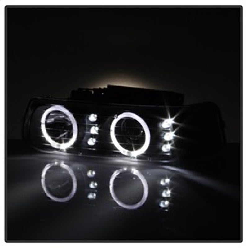 xTune 9036781 fits Chevy Silverado 1500/2500 99-02 Bumper Projector Headlights