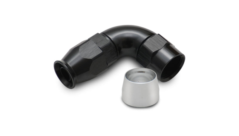 Vibrant 28904 -4AN 90 Degree Hose End Fitting for PTFE Lined Hose