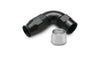 Vibrant 28908 um 90 Deg One Piece Hose End Fitting for PTFE Lined Hose -8AN Siz