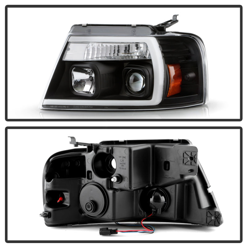 Spyder 5088161 fits Ford 04-08 F-150 High-Power LED Headlights - Black PRO-YD-F