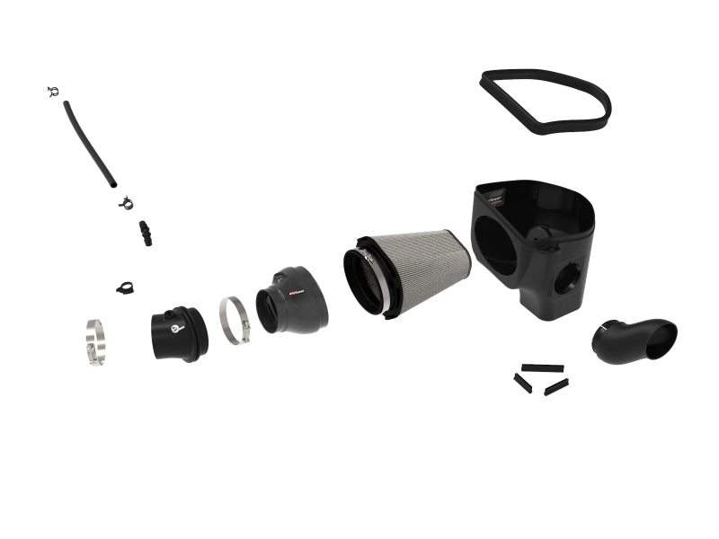 AFE 57-10001D  Force Stage-2 Track Series Carbon Fiber AIS w/Pro Dry S Media-18
