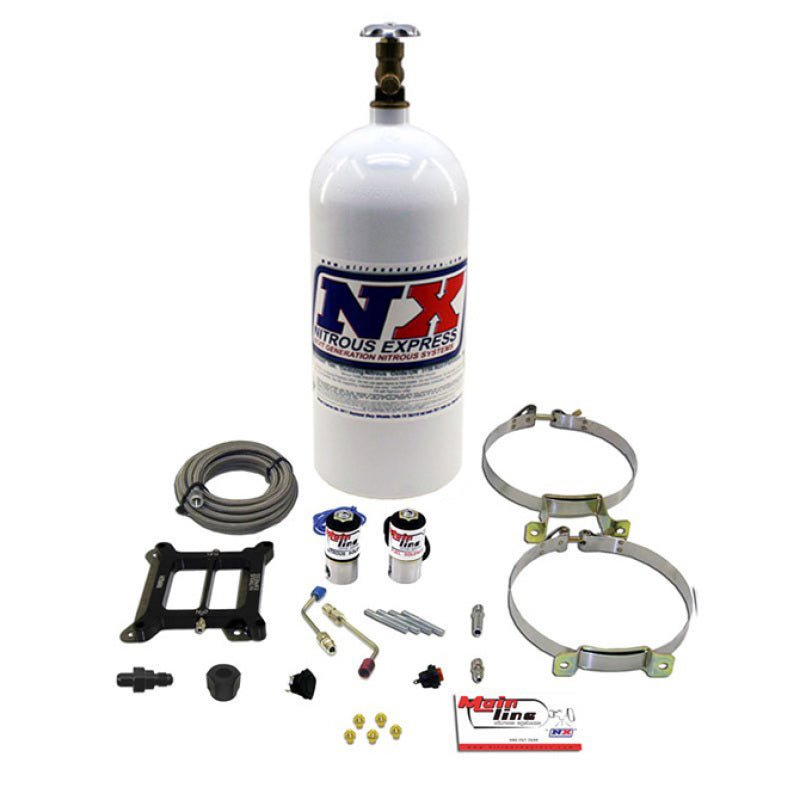 Nitrous Express ML1000 Mainline Carb Nitrous Kit w/10lb Bottle