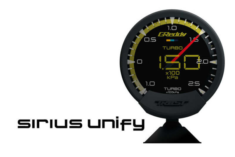 GReddy 16001742 Sirius Unify Oil Temperature Gauge Set (Sirius Meter w/Oil Temp