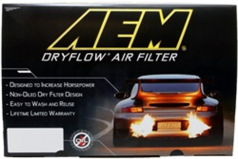 AEM AE-07087 10 fits Dodge fits Ram 2500/3500 6.7L L6 DSL 11in L x 9.75in W x 6.5in H Replacement DryFlow Air Filter