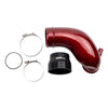 Wehrli WCF100412-RED fits Chevrolet 06-10 6.6L LBZ/LMM Duramax 3.5in Intake Horn - WCFab Red