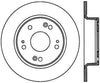 Stoptech 126.40068CSL Power Slot 09-12 Acura TSX / 08-12 Honda Accord Coupe Rear Left Slotted CRYO Rotor