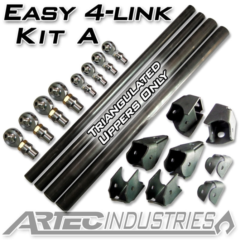 Artec Industries LK0001 Easy 4 Link - Kit A - Tube - 7/8 In & 1 1/4 In Rod Ends