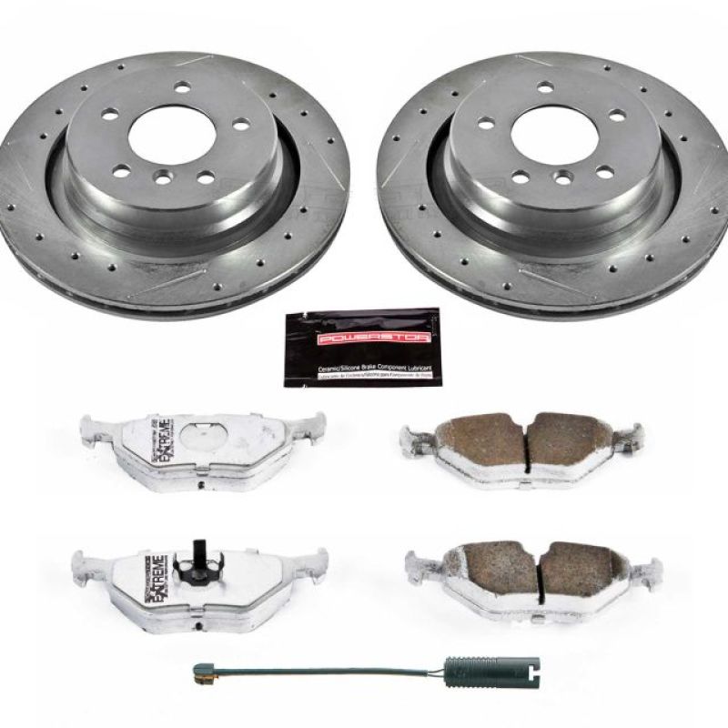 PowerStop K581-26 95-99 fits BMW M3 Rear Z26 Street Warrior Brake Kit