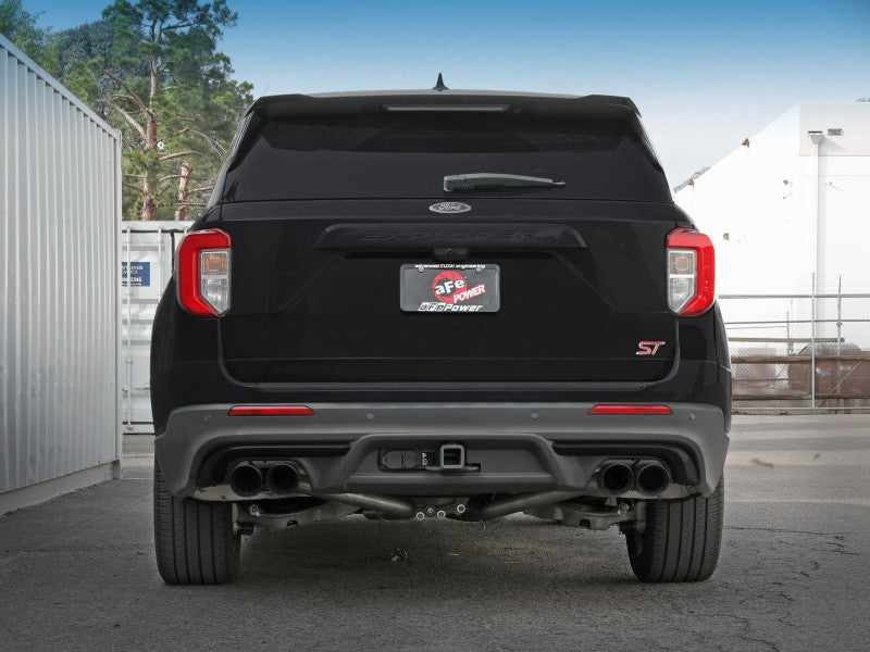 AFE 49-33139-B orce-Xp 2.5in. 304 SS C/B Exhaust 20-21 fits Ford Explorer V6-3.