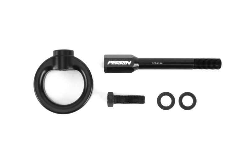 Perrin PSP-BDY-230BK 02-07 fits Subaru WRX/STI Tow Hook Kit (Front) - Flat Black