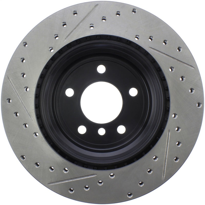 Stoptech 127.34109L Slotted & Drilled Sport Brake Rotor