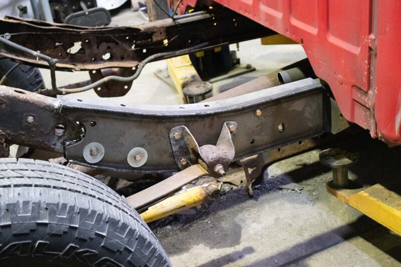 RustBuster RB7703R 97-04 fits Dodge Dakota All Cab/Bed Configurations Leaf Spring Frame Section - R/H