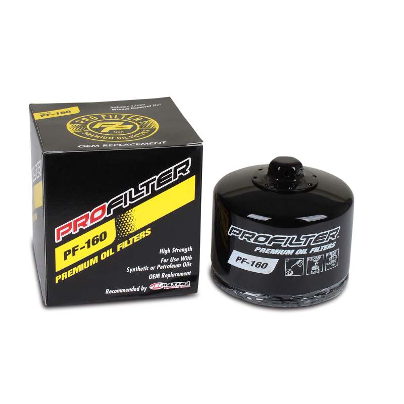 ProFilter PF-160 fits BMW/Husqvarna Spin-On Black Various Performance Oil Filter