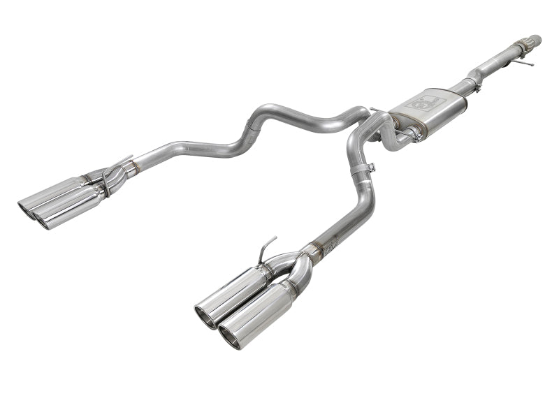 AFE 49-34102-P  Series 4-3in 304SS Exhaust Cat-Back w/ Pol Tips 2019 fits GM Si
