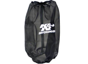 K&N Engineering RC-4780DK K&N 6.625in Base ID / 5.25in Top ID / 9.5in H Round Tapered Black Drycharger Air Filter Wrap