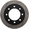 Stoptech 126.67062SR Power Slot 06-08 fits Dodge Ram 1500/03-08 Ram 2500/3500 All 2wd/4wd Rear Right Slotted Rotor