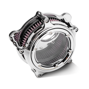 Performance 0206-2159-CH Machine Vision Air Cleaner W/Bezel - Chrome