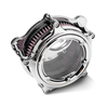 Performance 0206-2158-CH Machine Vision Air Cleaner W/Bezel - Chrome