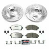 PowerStop K7891-26 17-19 fits Subaru Impreza Front Z26 Street Warrior Brake Kit
