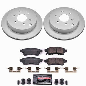 Power Stop 05-26 Nissan Frontier Rear Z23 Coated Brake Kit