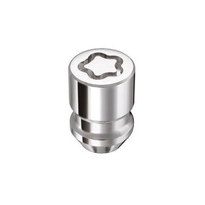 McGard 24157 Wheel Lock Nut Set - 4pk. (Cone Seat) M12X1.5 / 19mm & 21mm Dual Hex / 1.28in. L - Chrome
