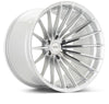 Vossen HFX-4 20x9.5 - 6x135 - ET15 - Deep Face - 87.1 - Silver Polished Wheel