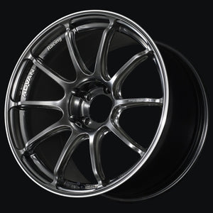 Advan YA38H35WHBR RSIII 18x8.5 +35mm 5x120 Racing Hyper Black and Ring Wheel