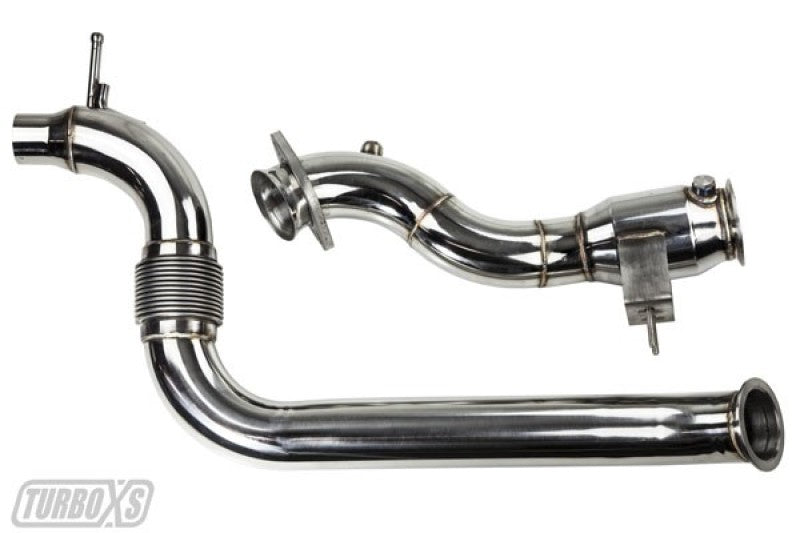Turbo XS M15-DPC 2015+ fits Ford Mustang Ecoboost Downpipe w/ High Flow Catalyti