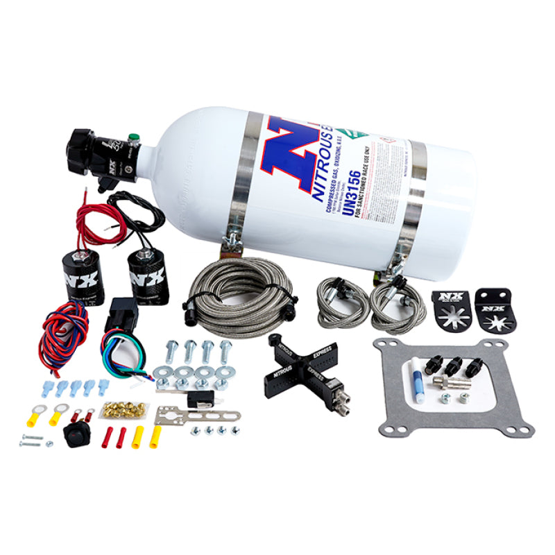 Nitrous Express 63541-10 4150 Covert Crossbar Plate System Pro Power 100-500HP (