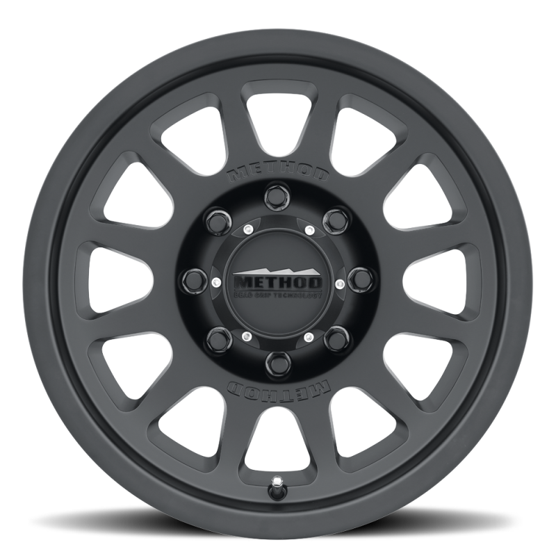 Method MR70378580500 MR703 17x8.5 0mm Offset 8x6.5 130.81mm CB Matte Black Wheel