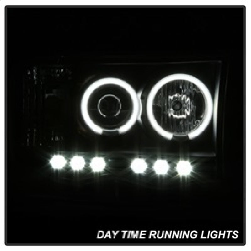 Spyder 5009951 fits Dodge 02-05 Ram 1500 03-05 Projector Headlights CCFL Halo L
