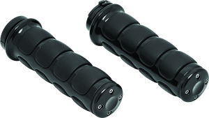 Kuryakyn 6320 Kuryakyn ISO Grips Dual Cable Black