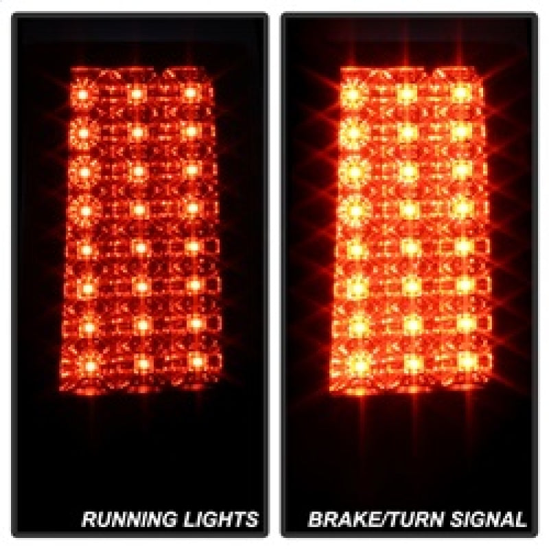Spyder 5070197 fits Jeep 07-10 Grand Cherokee LED Tail Lights Black ALT-YD-JGC0