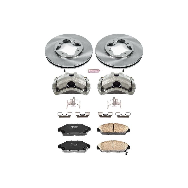PowerStop fits Honda 90-93 Accord Front Autospecialty Brake Kit w/Calipers