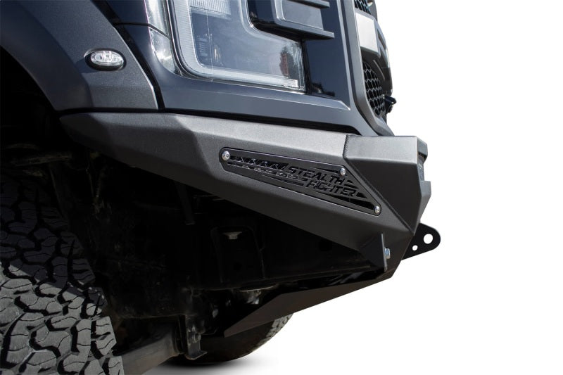 Addictive Desert Designs F111202860103 fits Ford 17-18 F-150 Raptor Stealth Fighter Front Bumper w/ Winch Mount