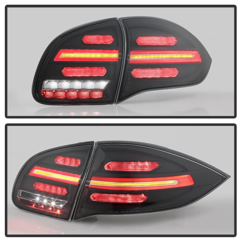 Spyder 5086853 fits Porsche 11-14 Cayenne 958 LED Tail Lights - Sequential Sign