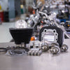 S&S 910-0701 Cycle 00-21 Sportster Models 1200cc to 1250cc Hooligan Kit - Wrinkl