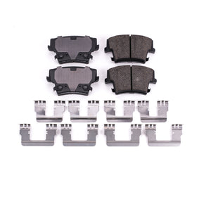 PowerStop 17 fits Chrysler 300 Rear Z17 Evolution Ceramic Brake Pads w/Hardware