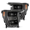 AlphaRex 880294 21-22 fits Ford F150 PRO-Series Projector headlights Alpha-Bl