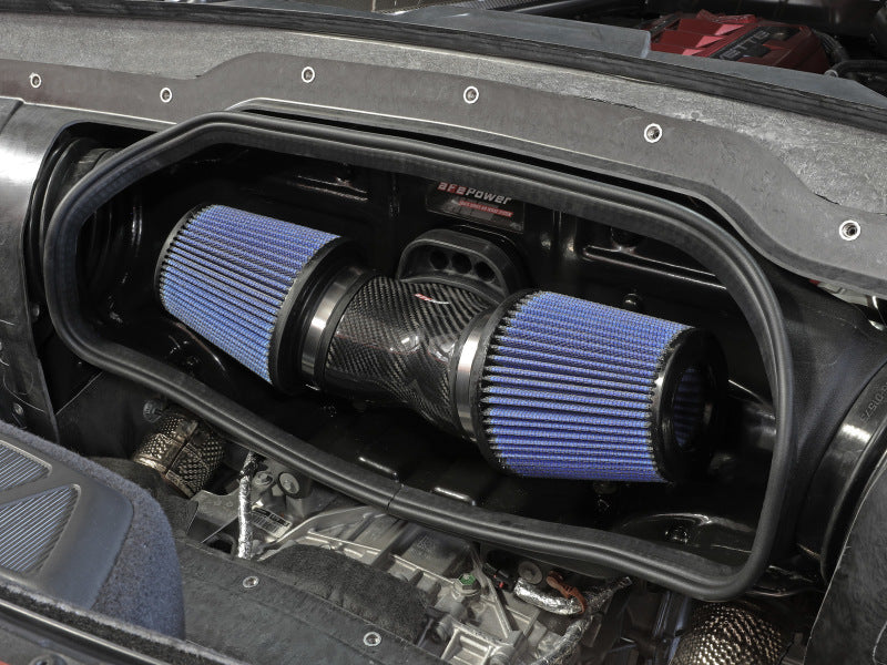 AFE 57-10013R its Chevrolet Corvette C8 Track Series Carbon Fiber Cold Air Inta