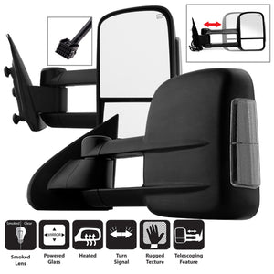 9935725 Xtune fits Dodge 02-09 Ram L&R Manual Extendable Manual Adjust Mirror