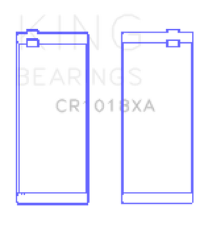 KING KINGCR1018XA0.25 fits KING CR1018XA0.25 Engine Bearings fits Mercedes Benz