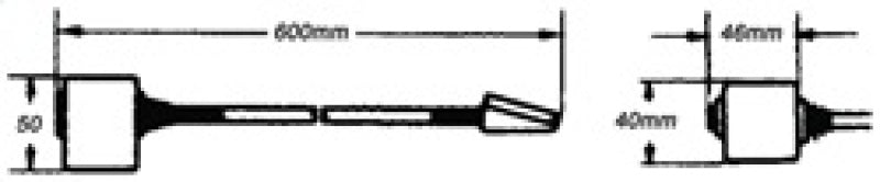 Hella 4532161 Reading Lamp Black Mg12 2Ab