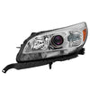xTune 9937040 13-15 fits Chevy Malibu Driver Side Headlights - OE Left - Haloge