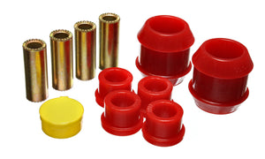 Energy Suspension 8.3119R 00-05 fits Toyota Celica Red Front Control Arm Bushing Set (must reuse all metal parts)