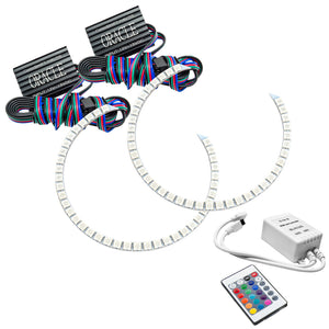 ORACLE Lighting 1333-504 Oracle fits Honda Civic Sedan 06-11 Halo Kit - ColorSHIFT w/ Simple Controller