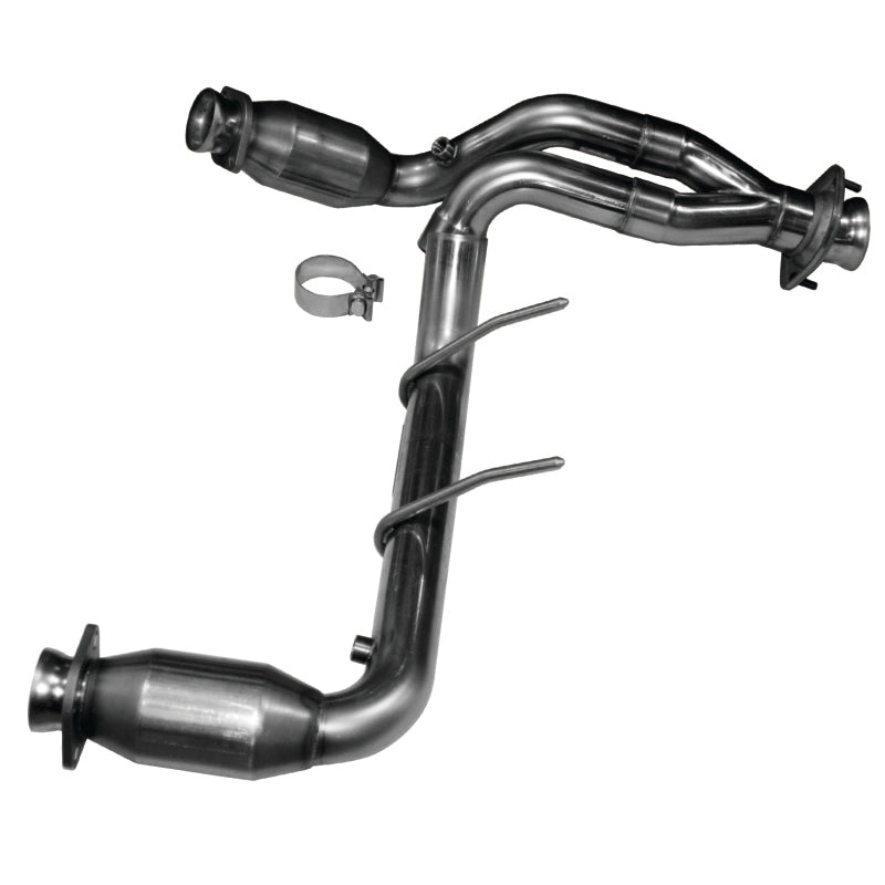 Kooks 13503300 09-10 fits Ford F-150/ fits Ford Raptor 5.4L 3V 2 1/2in x 2 1/2in OEM Exhaust GREEN Cat Y Pipe