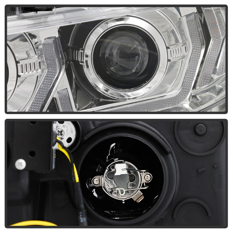 Spyder 5086082 fits Honda 16-18 Civic 4Dr w/LED Seq Turn Sig Lights Proj Headli