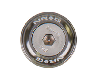 NRG FW-110GM Fender Washer Kit w/Rivets For Metal (Gunmetal) - Set of 10