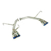 Remark RO-TTSP-D 15-18 fits Subaru SPT WRX/STI Axle Back Exhaust w/ Burnt Stainless Steel Double Wall Tip
